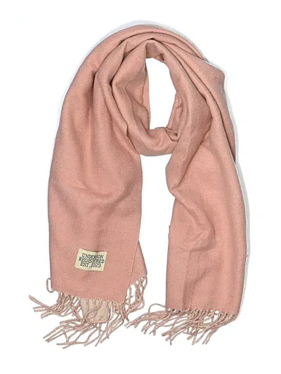 Pre-owned Assorted Brands Scarf In Pink