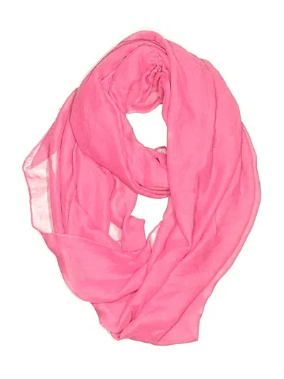 Pre-owned Assorted Brands Scarf In Pink