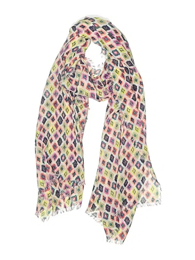 Pre-owned Assorted Brands Scarf In Pink