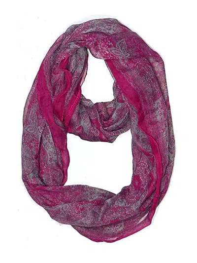 Pre-owned Assorted Brands Scarf In Pink