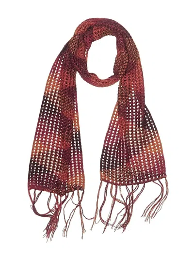 Pre-owned Assorted Brands Scarf In Pink