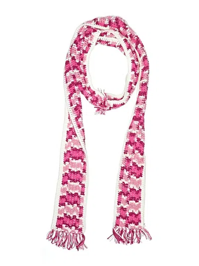 Pre-owned Assorted Brands Scarf In Pink