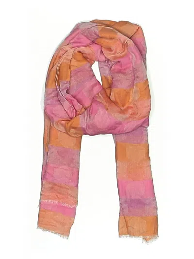 Pre-owned Assorted Brands Scarf In Pink