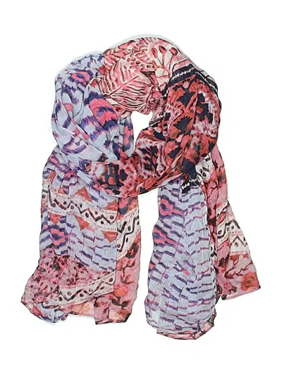 Pre-owned Assorted Brands Scarf In Pink