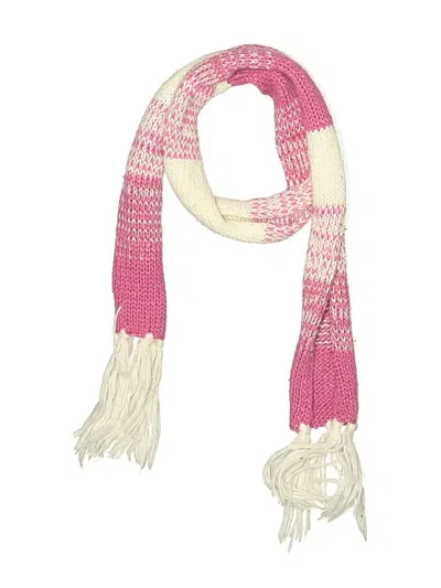 Pre-owned Assorted Brands Scarf In Pink
