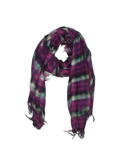 Pre-owned Assorted Brands Scarf In Pink