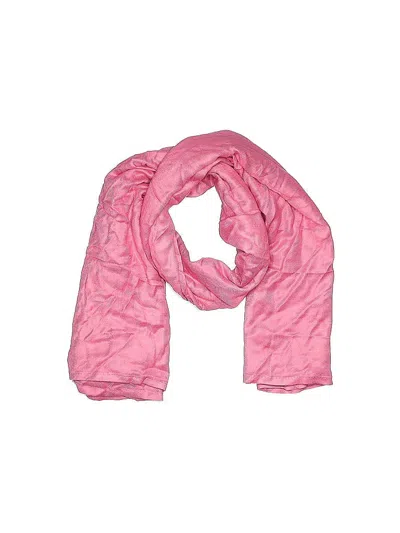 Pre-owned Assorted Brands Scarf In Pink