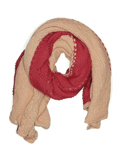 Pre-owned Assorted Brands Scarf In Pink