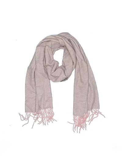 Pre-owned Assorted Brands Scarf In Pink