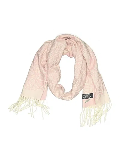 Pre-owned Assorted Brands Scarf In Pink