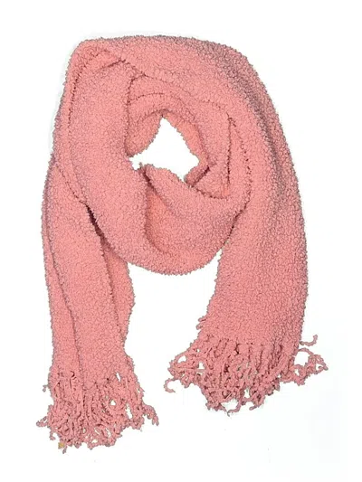 Pre-owned Assorted Brands Scarf In Pink