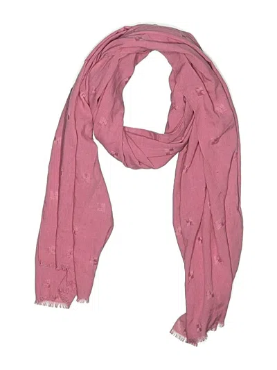 Pre-owned Assorted Brands Scarf In Pink