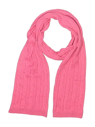 Pre-owned Assorted Brands Scarf In Pink