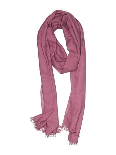 Pre-owned Assorted Brands Scarf In Pink