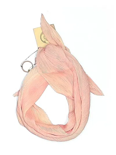 Pre-owned Assorted Brands Scarf In Pink
