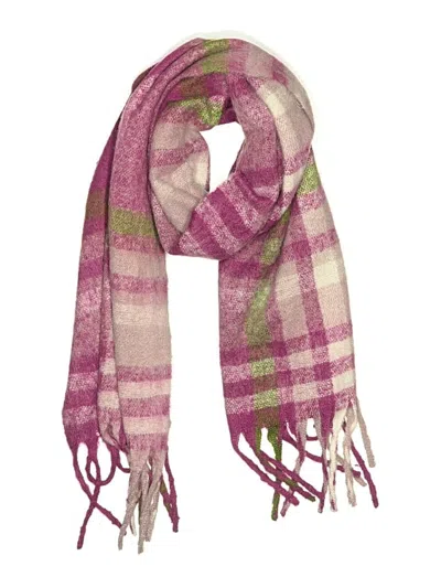 Pre-owned Assorted Brands Scarf In Pink