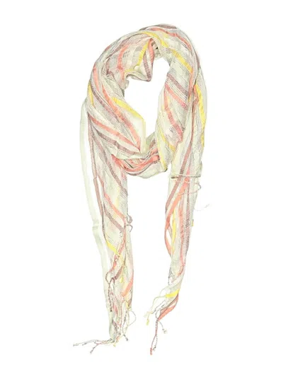 Pre-owned Assorted Brands Scarf In Pink
