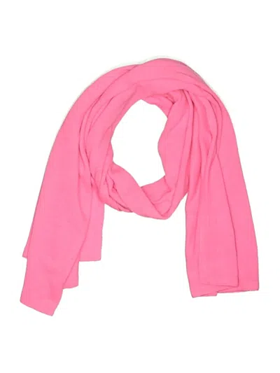 Pre-owned Assorted Brands Scarf In Pink