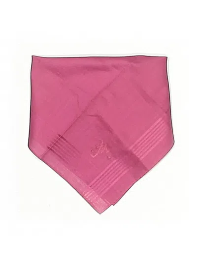 Pre-owned Assorted Brands Scarf In Pink