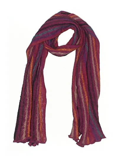 Pre-owned Assorted Brands Scarf In Pink