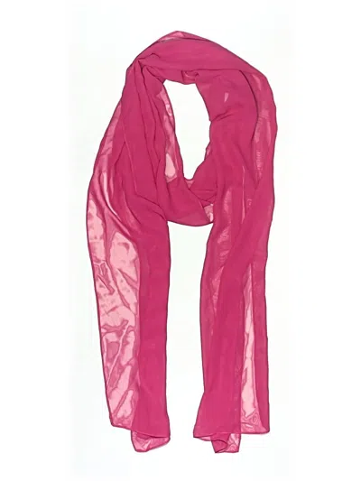 Pre-owned Assorted Brands Scarf In Pink