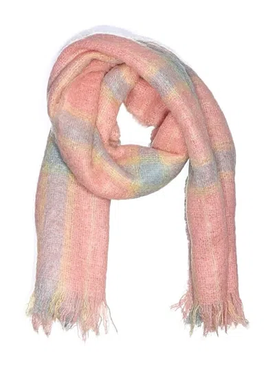 Pre-owned Assorted Brands Scarf In Pink