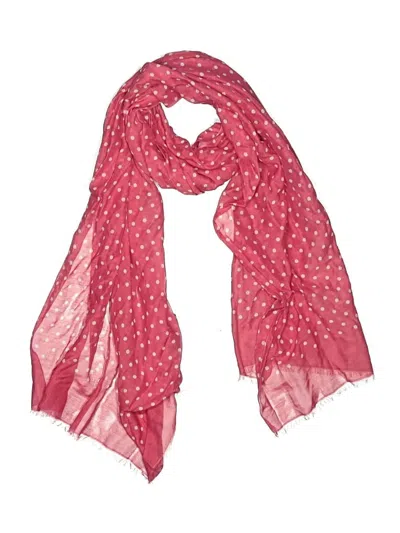 Pre-owned Assorted Brands Scarf In Pink