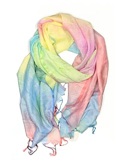 Pre-owned Assorted Brands Scarf In Pink
