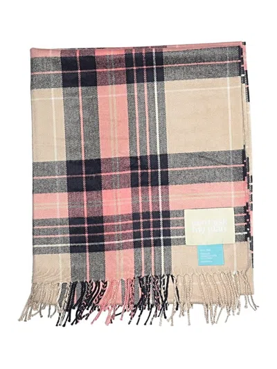 Pre-owned Assorted Brands Scarf In Pink
