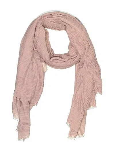 Pre-owned Assorted Brands Scarf In Pink