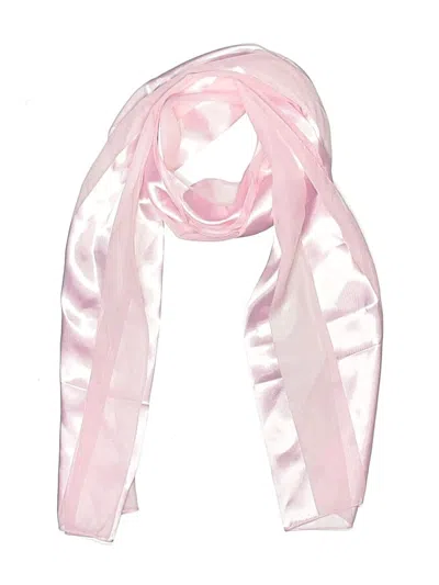 Pre-owned Assorted Brands Scarf In Pink