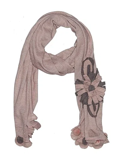 Pre-owned Assorted Brands Scarf In Pink