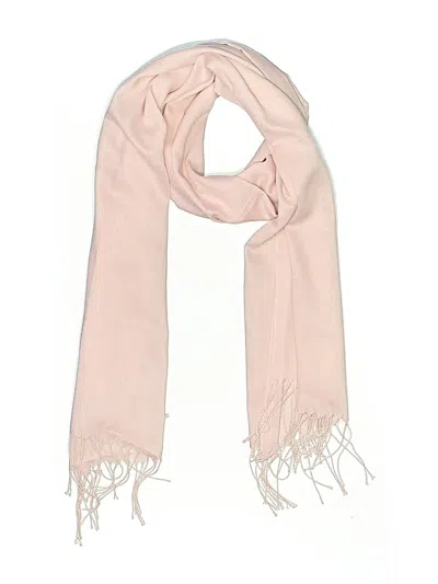 Pre-owned Assorted Brands Scarf In Pink