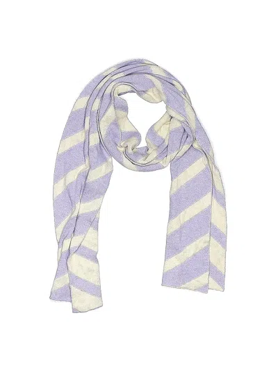 Pre-owned Assorted Brands Scarf In Purple