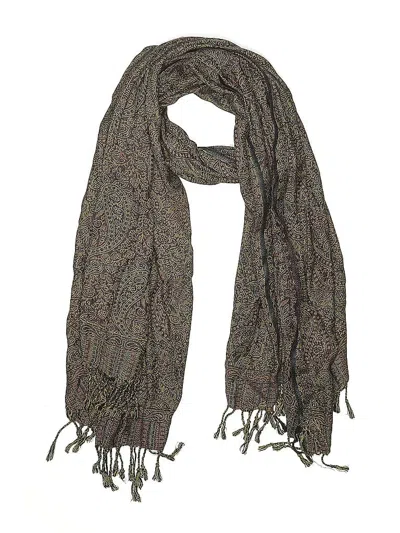 Pre-owned Assorted Brands Scarf In Purple