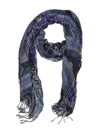 Pre-owned Assorted Brands Scarf In Purple