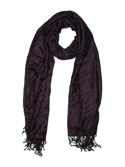 Pre-owned Assorted Brands Scarf In Purple