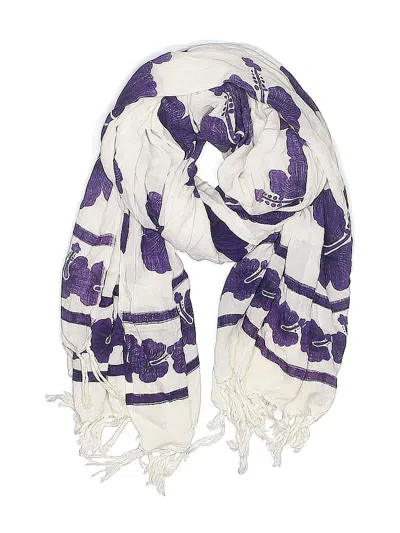 Pre-owned Assorted Brands Scarf In Purple