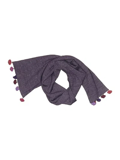Pre-owned Assorted Brands Scarf In Purple