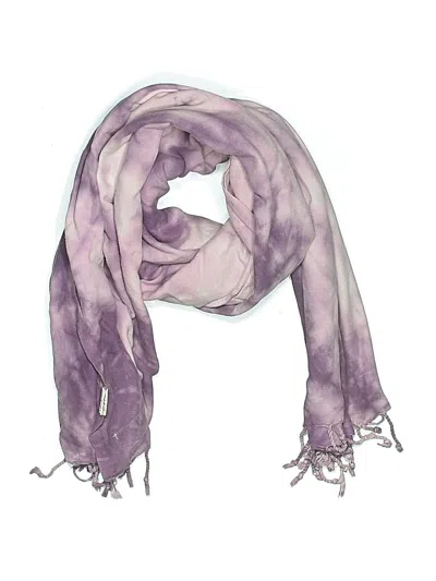 Pre-owned Assorted Brands Scarf In Purple