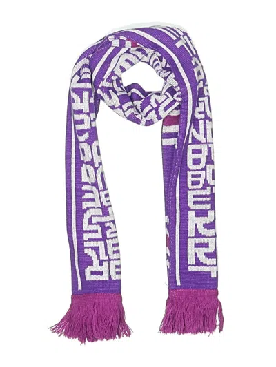 Pre-owned Assorted Brands Scarf In Purple