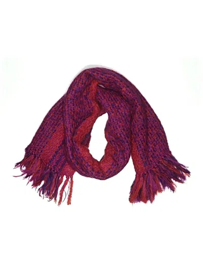 Pre-owned Assorted Brands Scarf In Purple
