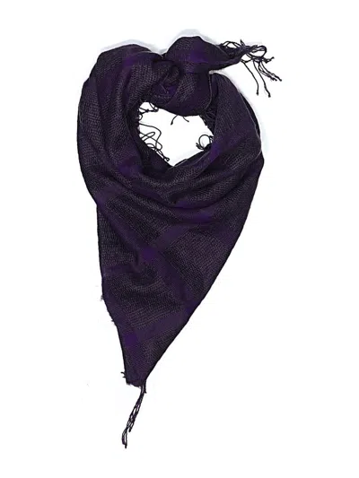 Pre-owned Assorted Brands Scarf In Purple