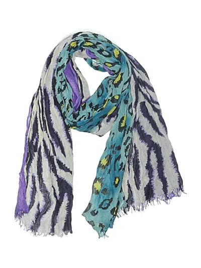 Pre-owned Assorted Brands Scarf In Purple