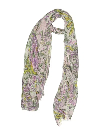 Pre-owned Assorted Brands Scarf In Purple