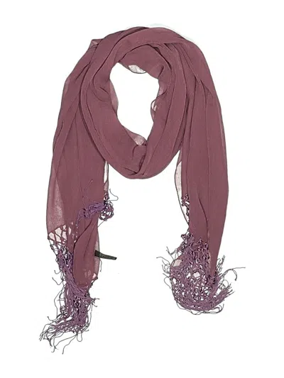 Pre-owned Assorted Brands Scarf In Purple