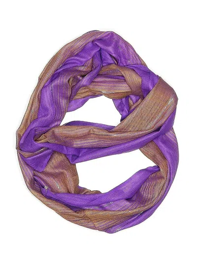 Pre-owned Assorted Brands Scarf In Purple