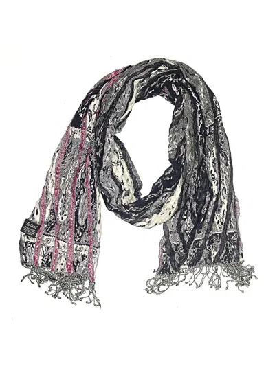 Pre-owned Assorted Brands Scarf In Purple
