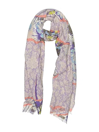 Pre-owned Assorted Brands Scarf In Purple