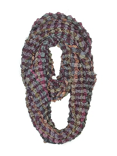 Pre-owned Assorted Brands Scarf In Purple
